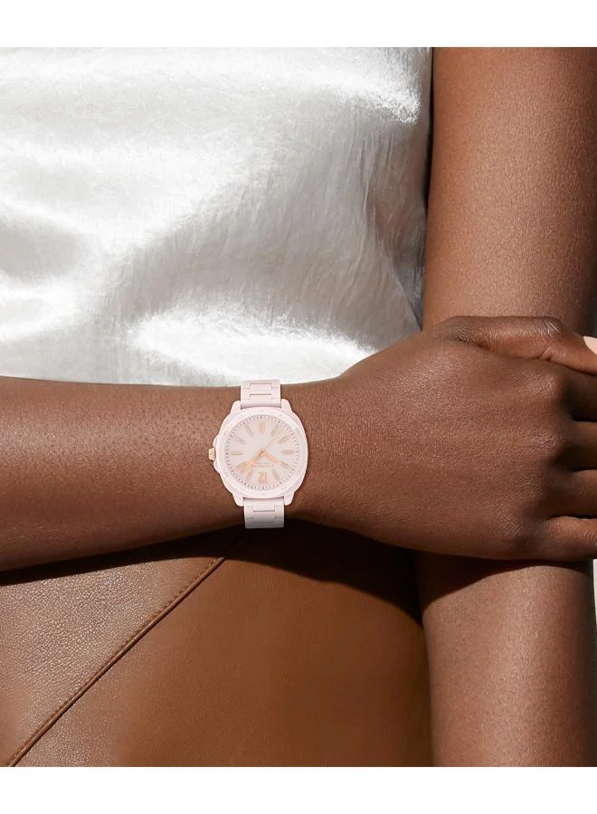 COACH Kitt Analogue Watch for with Ceramic Bracelet - 14504408